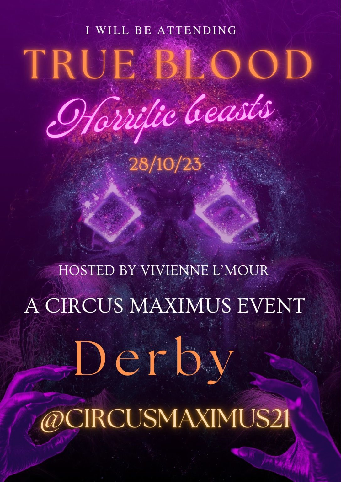 Circus Maxiumus Event Celestial Studios Derby - Obey to Lady MK